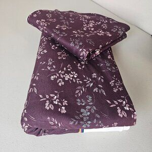 Joann Exclusive Floral Fabric Lot 2 Cuts 61x110 61x36 Rayon Polyester